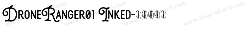 DroneRanger01 Inked字体转换